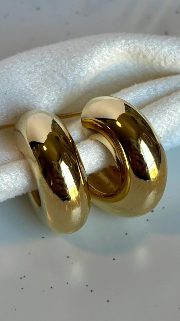 Argolla Chunky - Bañado en oro