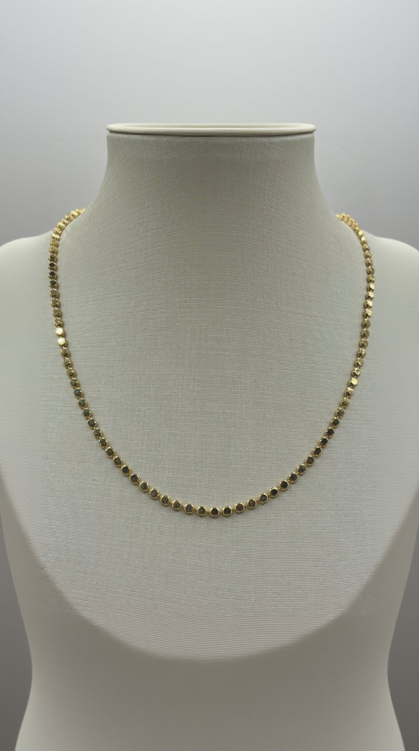 Choker Chapa - Bañado en oro