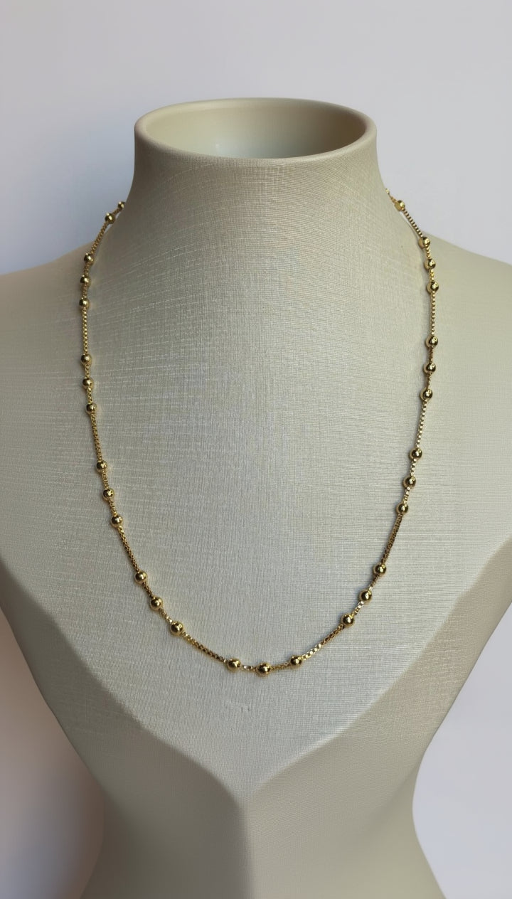 Collar Balines - Bañado en oro