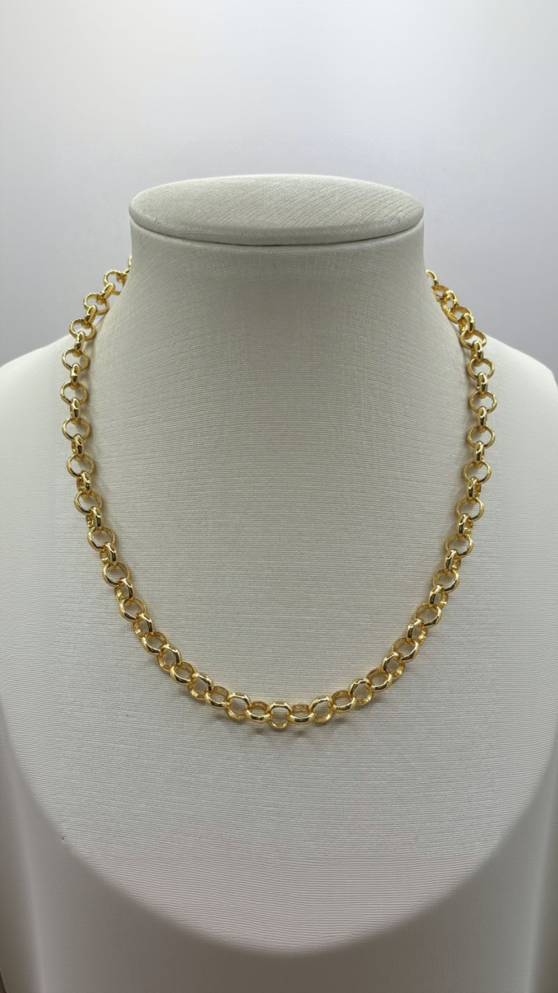Collar Rolo - Bañado en oro